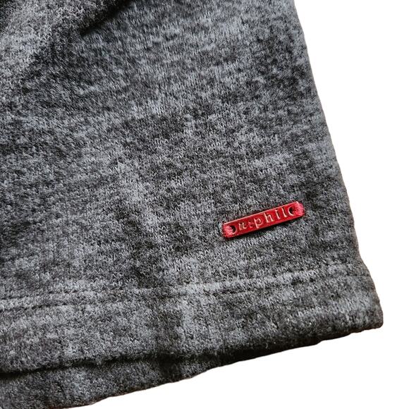 N:Philanthropy Electra asymmetrical charcoal dress size large - Picture 6 of 8